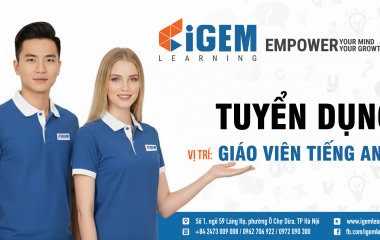 Tuyển dụng vị trí Giáo viên Tiếng Anh